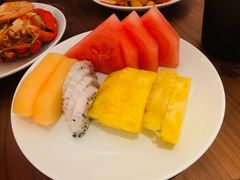 水果-北京望京凯悦酒店The Lounge大堂酒廊