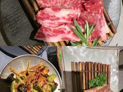 -草家酱蟹炭火烤肉店(珲春南路一店)