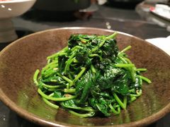 罗勒叶炒番薯叶-广州文华东方酒店·江-由辉师傅主理