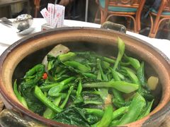 虾酱啫芥兰-勝記酒家·37年老字号·经典粤菜(荔枝公园店)