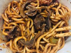 香辣鸡胗热干面-蔡记炸酱热干面(昌里路店)