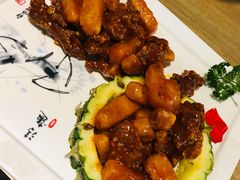 菠萝牛柳-新白鹿餐厅(城西银泰城店)