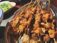 碳烤羊肉串-手抄板凳江南菜(湖滨商业街店)