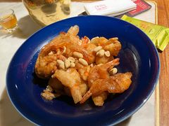 梨球果仁虾-小吊梨汤·北京菜·烤鸭(鸟巢店)