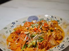 炸蛋柚子沙拉-KONG