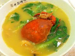 膏蟹汤面-十面欢腾·海鲜面·台式Bistro(长乐路店)