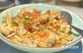 Pan-fried and Baked Fish Head