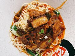 回锅肉面-老地方猫儿面(磁器口店)