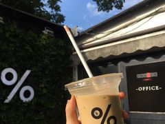 拿铁-% Arabica阿拉比卡咖啡(武康路店)