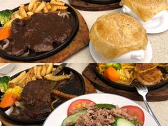 黑椒T骨牛扒饭-明园茶餐厅(沙头角店)
