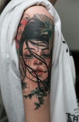 -木子·纹身店TATTOO穿孔·洗纹身