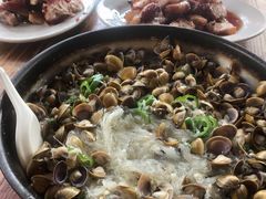 蒸沙蚬-大赤坎肥仔强烧味海鲜餐厅(大赤坎店)