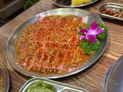 -明洞阿姨·韩式酱蟹烤肉·创意料理(三元桥店)