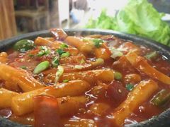 石板泡菜年糕-星火东北碳火烤肉(华大店)