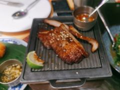 炭烧秘制猪颈肉-simply thai天泰(世纪汇店)
