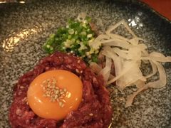 生拌黑毛牛肉-牛玄庵日式寿喜烧·料理店(新源里店)