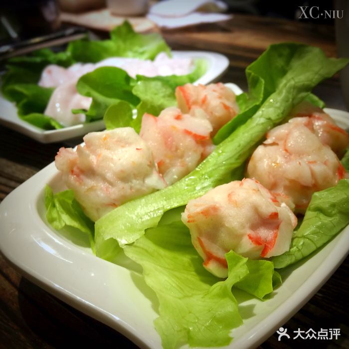 牛先生潮汕鲜牛肉火锅(长乐路店)虾球图片 - 第1张