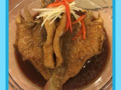 燒汁煎鱸魚-上海老饭店(北京分店)