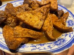 牛肉炖老豆腐-京门老爆三·铜锅涮肉 爆肚(望京店)
