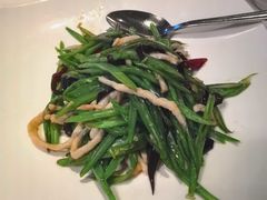 椒香刀豆炒肉丝-镛记酒家