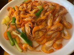 油爆河虾-古桥人家•水上餐厅(朱家角古镇店)