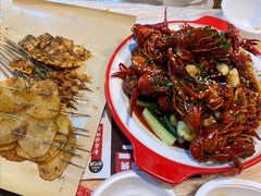-郑记•不夜城烧烤•龙虾•虾蟹(黄鹤楼店)