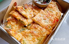 Scallion Seafood Pancake