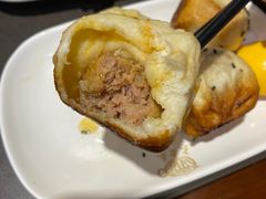 双拼虾仁生煎（双拼生煎）-大壶春生煎(四川中路店)
