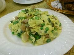 菜心粒炒蛋-汇景花园酒家(基立下道店)