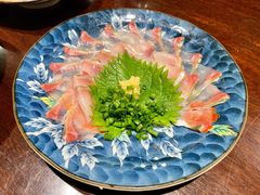 大竹夹鱼薄切-加奈日本料理