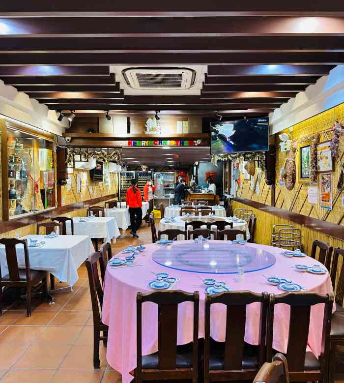 氹仔渔村(天后宫老店)-"一间很小的店面,去的时候虽然预定过了但还.