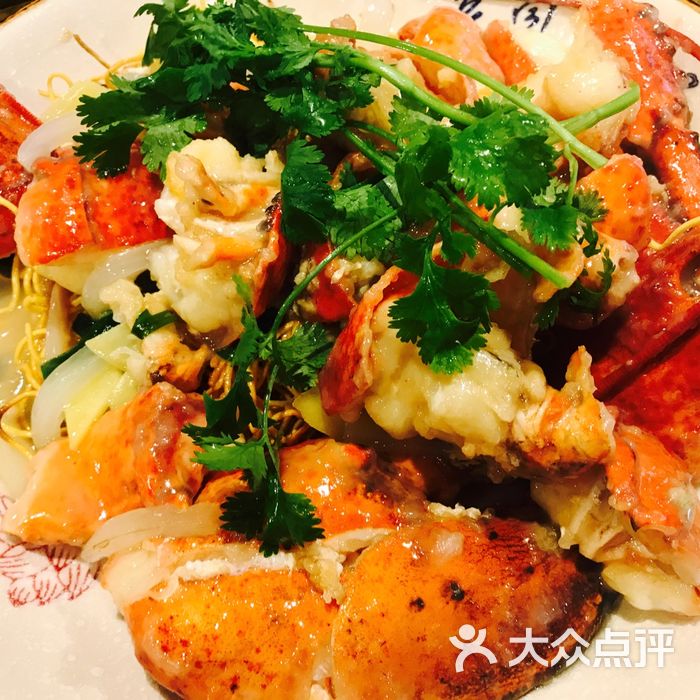 1423 中国厨房葱姜苏格兰龙虾烩面图片-北京中餐-大众点评网