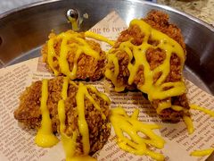 芥末蜂蜜炸鸡-姜胖胖首尔自助烤肉·蒸汽海鲜大排档(国瑞中心店)