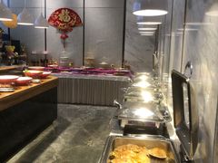 自助取餐区-茅庐川菜