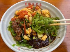 -手擀菠菜面(西康路店)