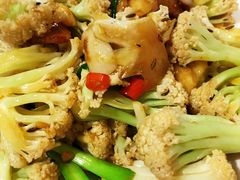 砂煲有机菜花-大鸭梨烤鸭(金色漫香店)