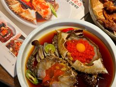 -草家酱蟹炭火烤肉店(珲春南路一店)