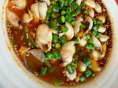 青椒乌鱼片-锦庐道地川菜(来福士店)