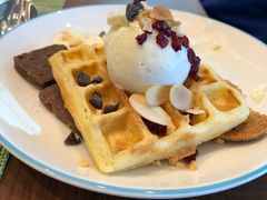 冰激凌华夫饼-济南香格里拉·咖啡泉自助餐厅