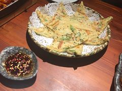海鲜葱油饼-恩你小木屋米酒店(安盛店)