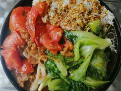 番茄牛肉铁板饭-绿榕园
