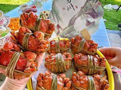 -七的湖·晚芳亭·阳澄湖农家菜·大闸蟹(莲花岛店)