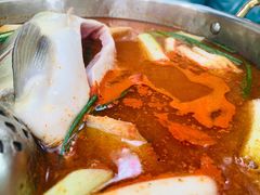 酸辣鱼-大理老字号·舟渔的鱼野生菌海景餐厅(双廊店)