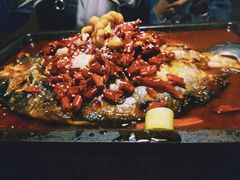 -探鱼·鲜青椒爽麻烤鱼(中天广场店)