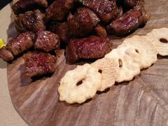 蒜香生煎雪花牛肉粒-悦江(梅奔中心店)
