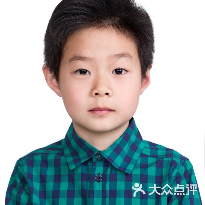 百草园儿童摄影最美儿童证件照