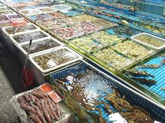 -霞涌市场海鲜摆卖区