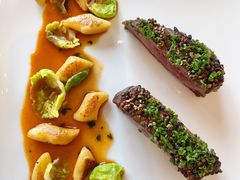 胡椒M7和牛牛柳配土豆面疙瘩-Jean Georges