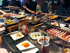 自助取餐区-很久以前羊肉串(簋街店)