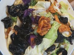 木耳爆豆腐-陈傻子餐厅(世纪都会店)